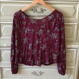 Free people low back top